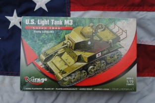 MIH726072 U.S. Light Tank M3 Stuart 